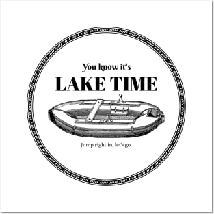 Lake Time Posters and Art